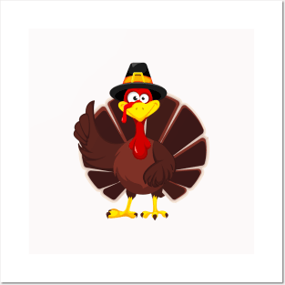 Thanksgiving turkey Posters and Art